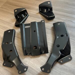 1963 Impala Bel Air Biscayne Front bumper Bracket 5 Piece Set