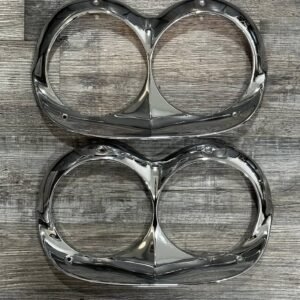 1958 Headlght Bezels Chrome