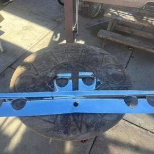 Triple chrome 1962 impala trunk deck panel