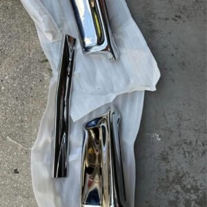 brand new set of repop 1963 Chevy impala front bumper 3 piece, chrome