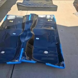 New 61-64 Impala floor pans and upper trunk pan with braces The inside pans dont have braces