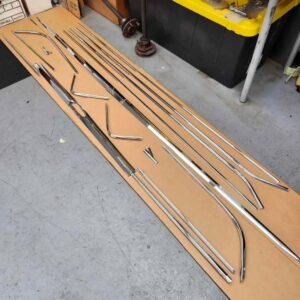 61 triple chrome side trim